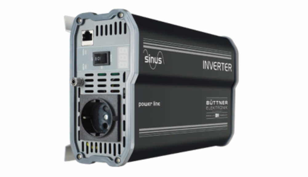 Reiner Sinus Wechselrichter Büttner Power Line 1500 Watt mit  Netzvorrangschaltung und Belegung der gesamten Steckdosen auf 230V