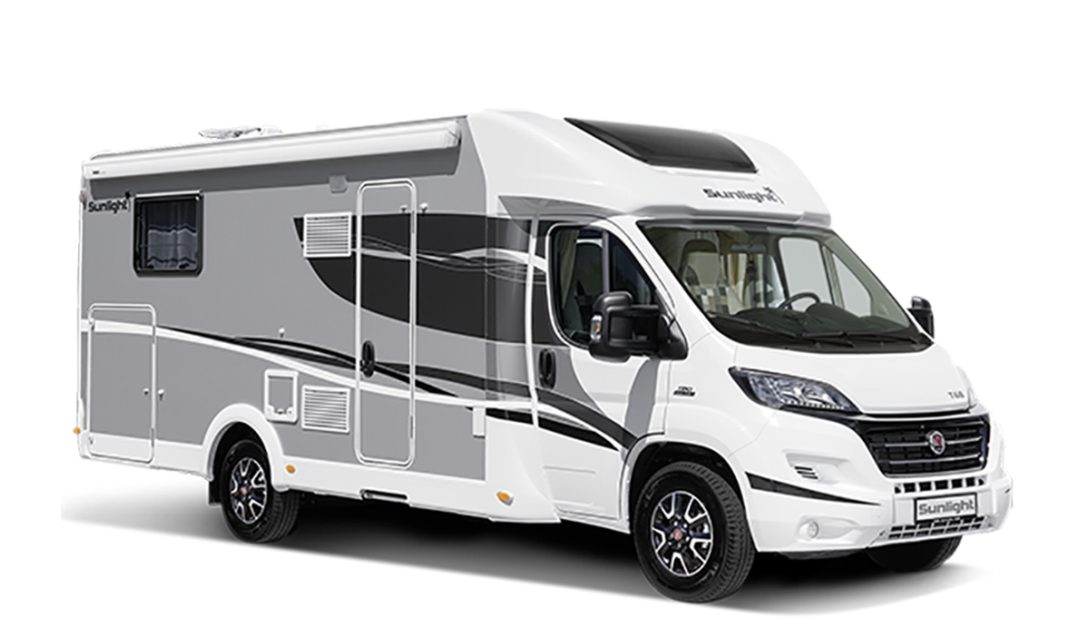 Sunlight – Teilintegriertes Reisemobil mit Hubbett Sunlight – Teilintegriertes Reisemobil mit Hubbett